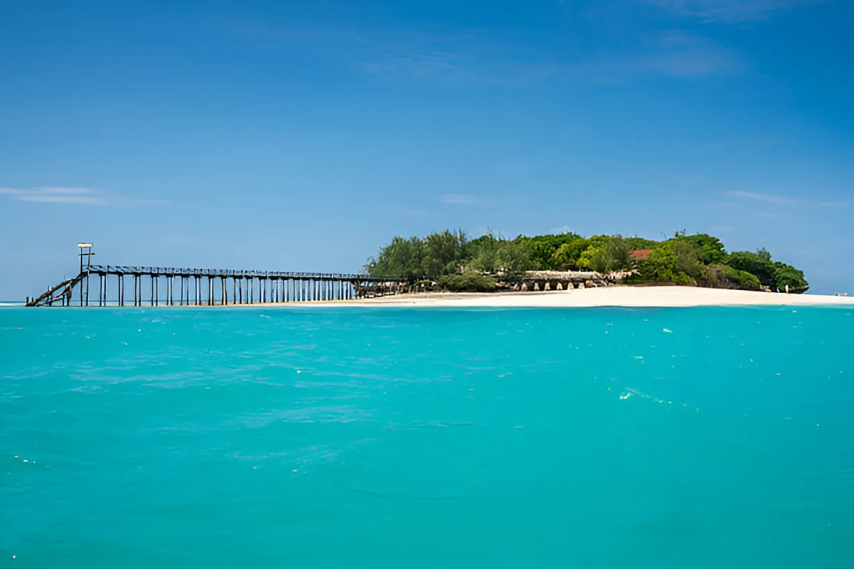 Drone -in-Prison-Island-Zanzibar